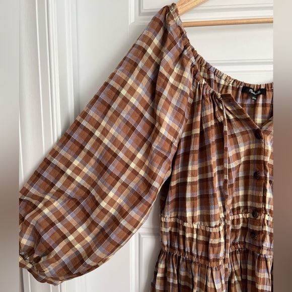 Madewell Sophia Gauze Midi Dress - Picture 3 of 5